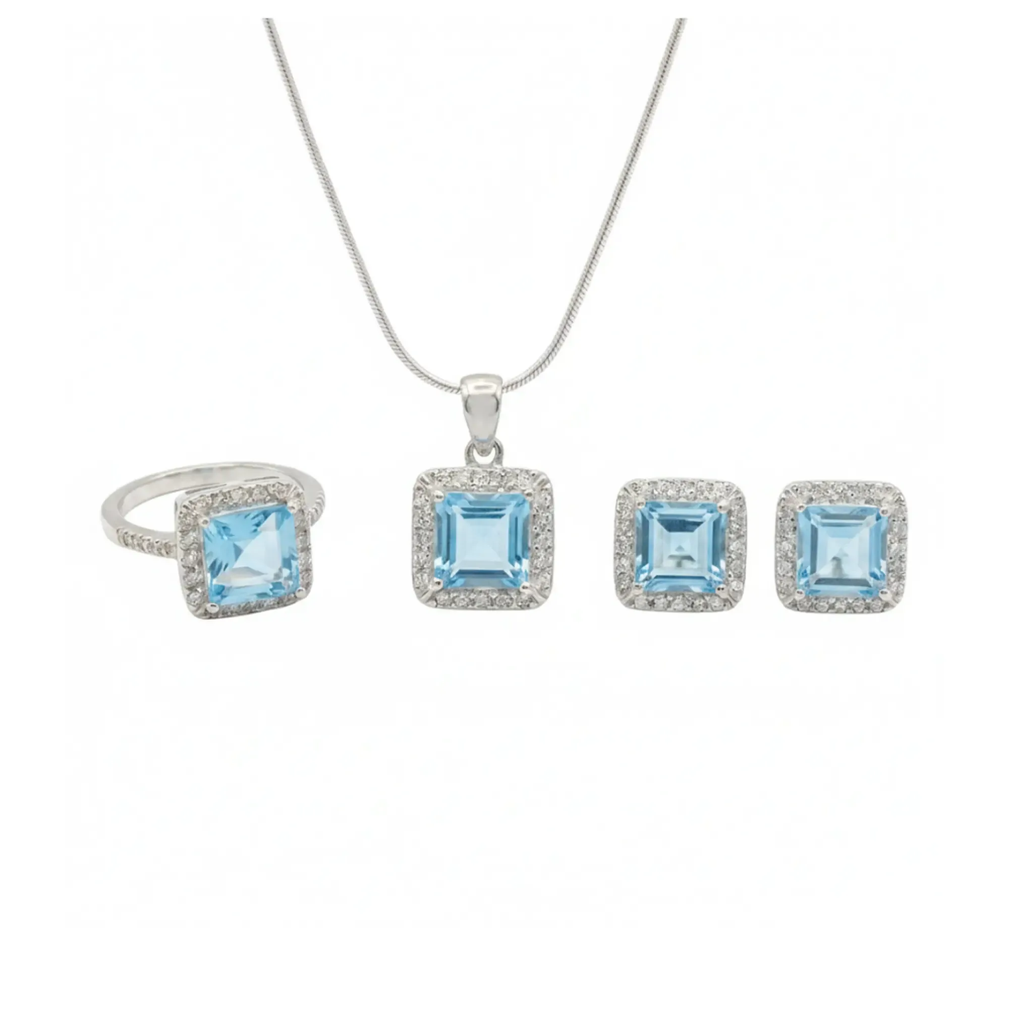 Ocean Prism Halo Set